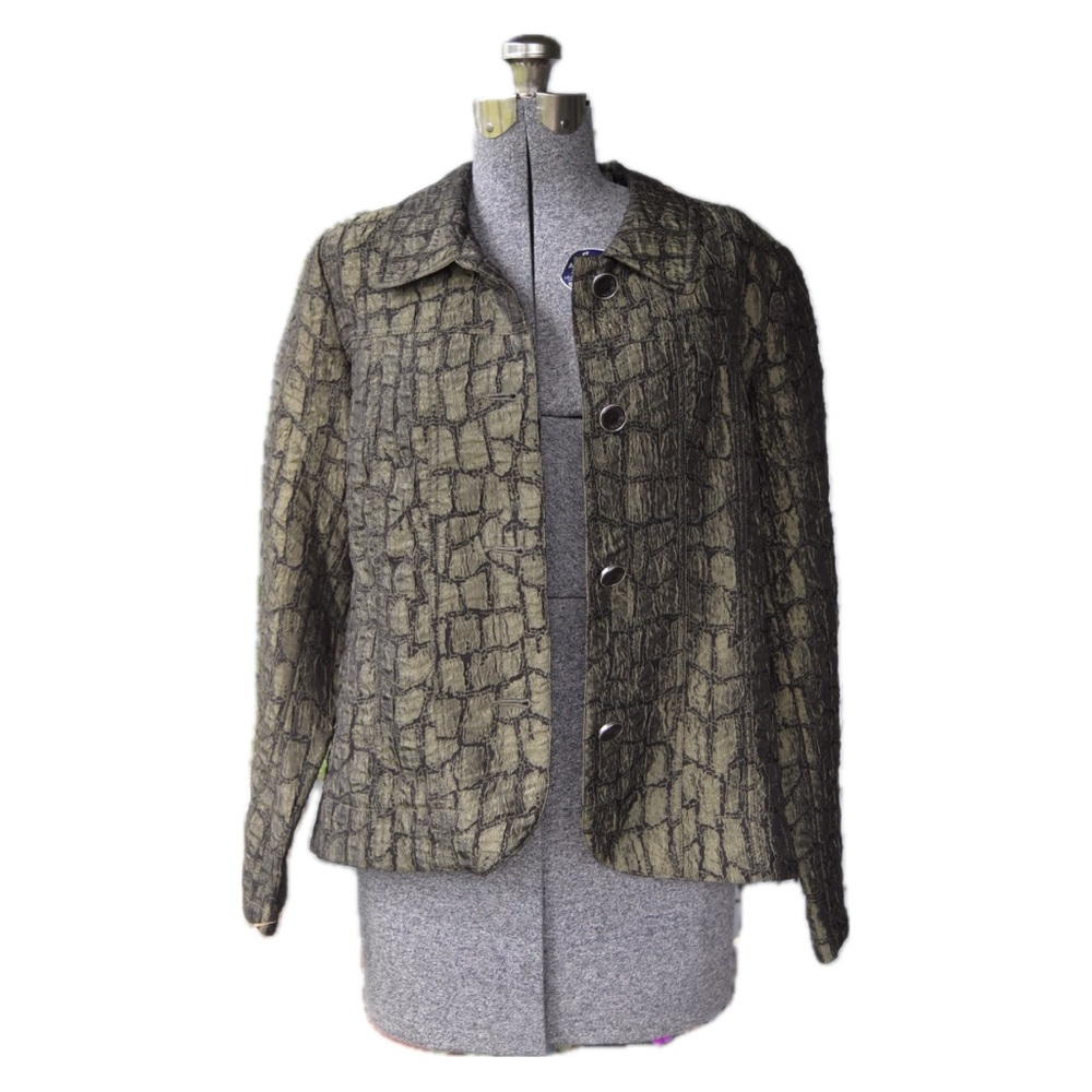 Erin London Metallic Jacket